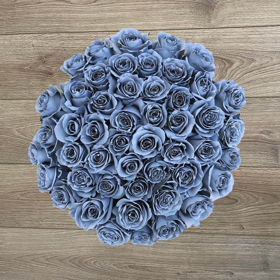Argento Silver Rose Bouquet by Rosaholics
