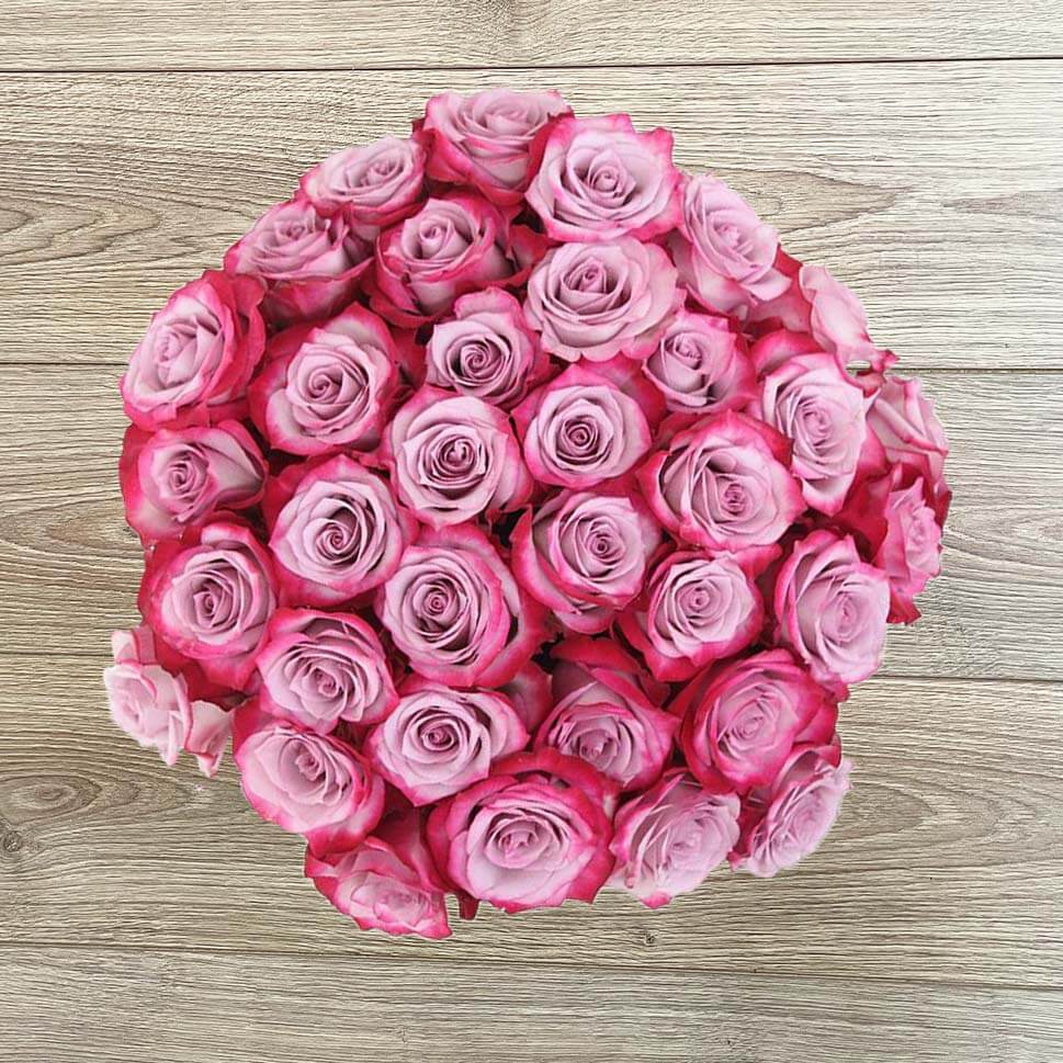 Purple Love Rose Bouquet by Rosaholics