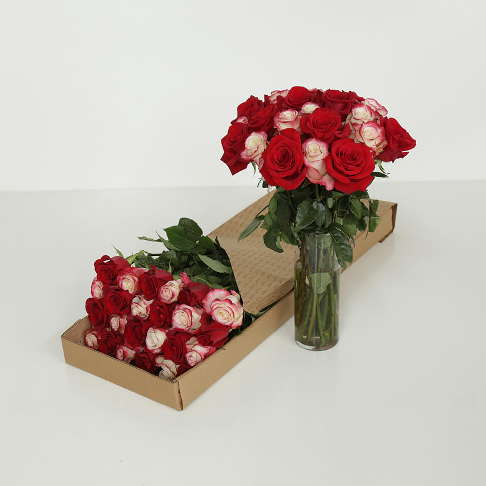 Wild Spirit Bouquets in a box and vase