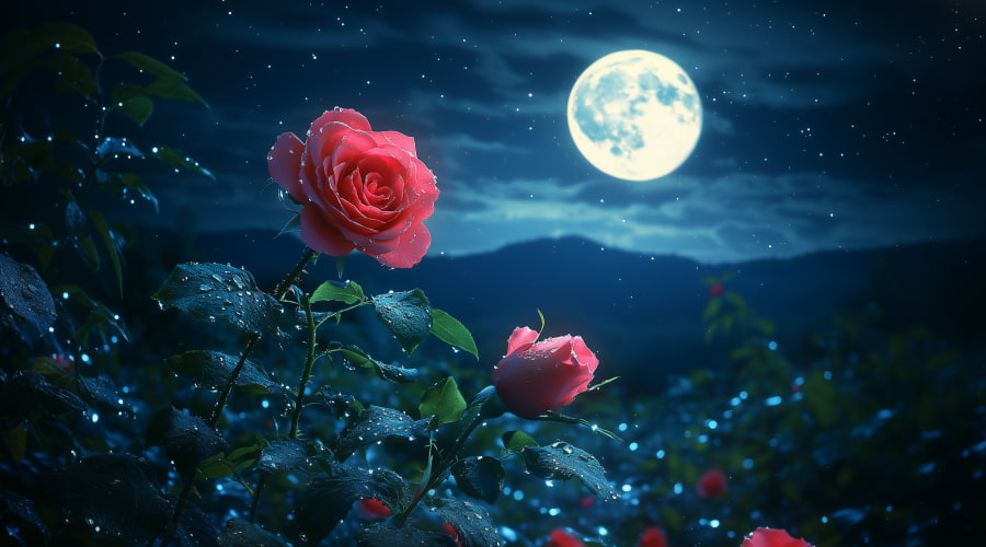 Roses in the Moonlight: Grow Night-Blooming Roses – Rosaholics