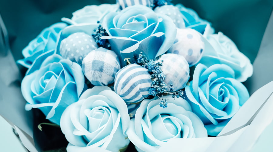 Best Flowers Ideas for New Baby Boy Rosaholics