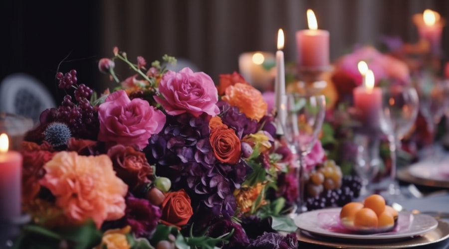 Thanksgiving Table Flowers