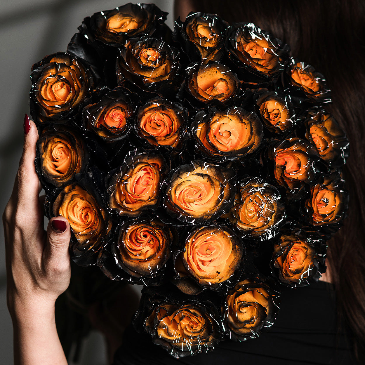 Haloween Roses Haunted Royale Roses – Halloween Bouquet Delivery – Rosaholics