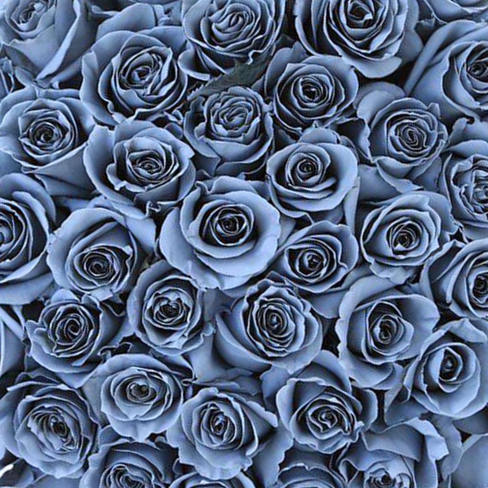 Close-up of Argento Silver Rose Bouquet