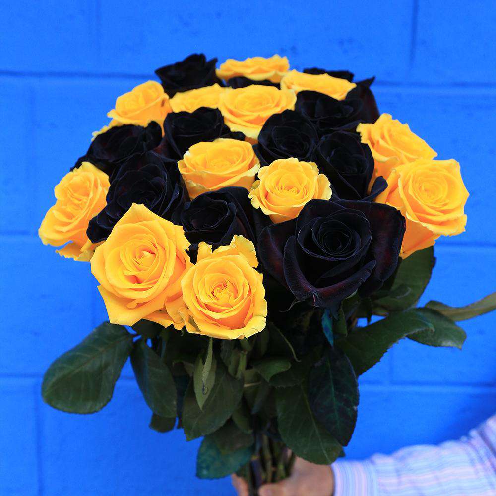 Black Sun (exclusive) Rose Bouquet Delivery - Rosaholics