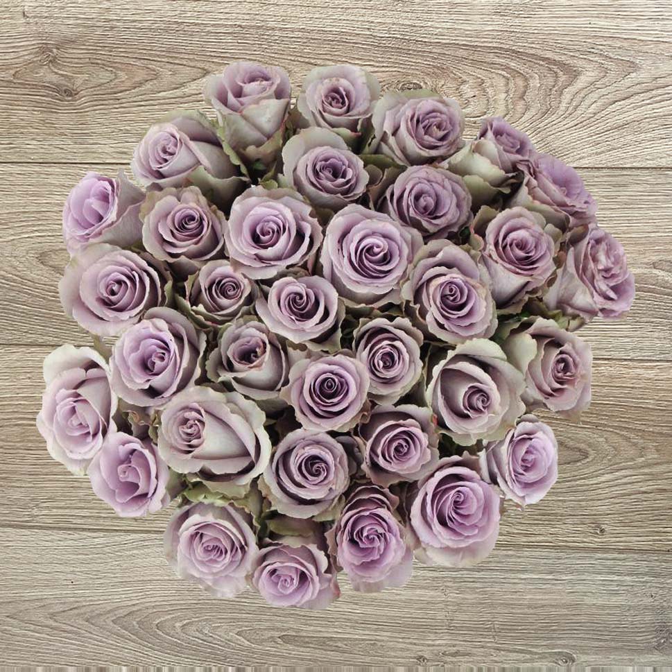 Lavender Roses - Grey Knights Bouquet by Rosaholics