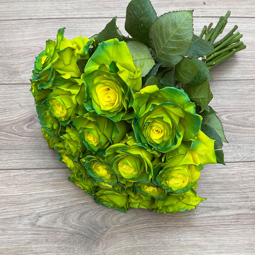 Green Roses - Grinch Rose Bouquet