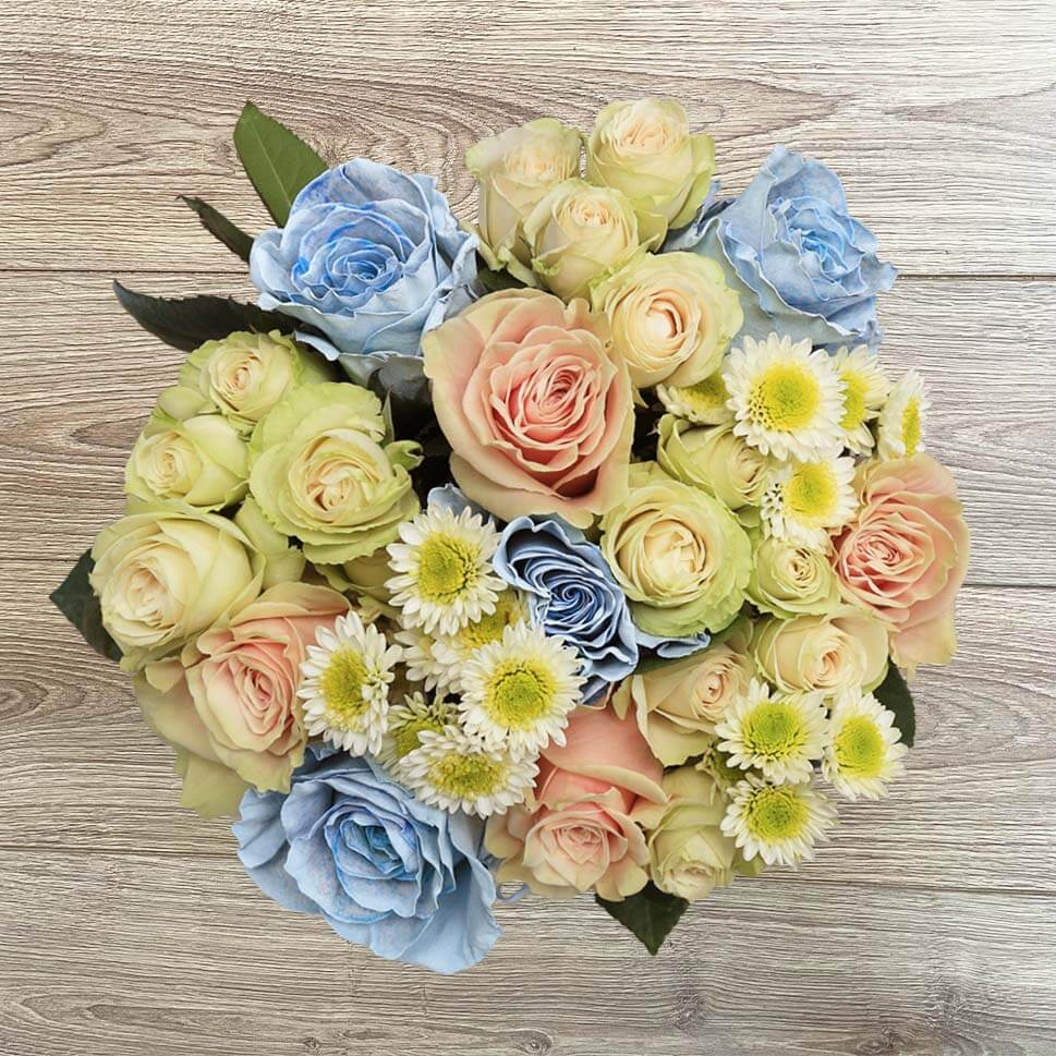 Send Blue Roses Online | Blue Roses Delivery — Rosaholics