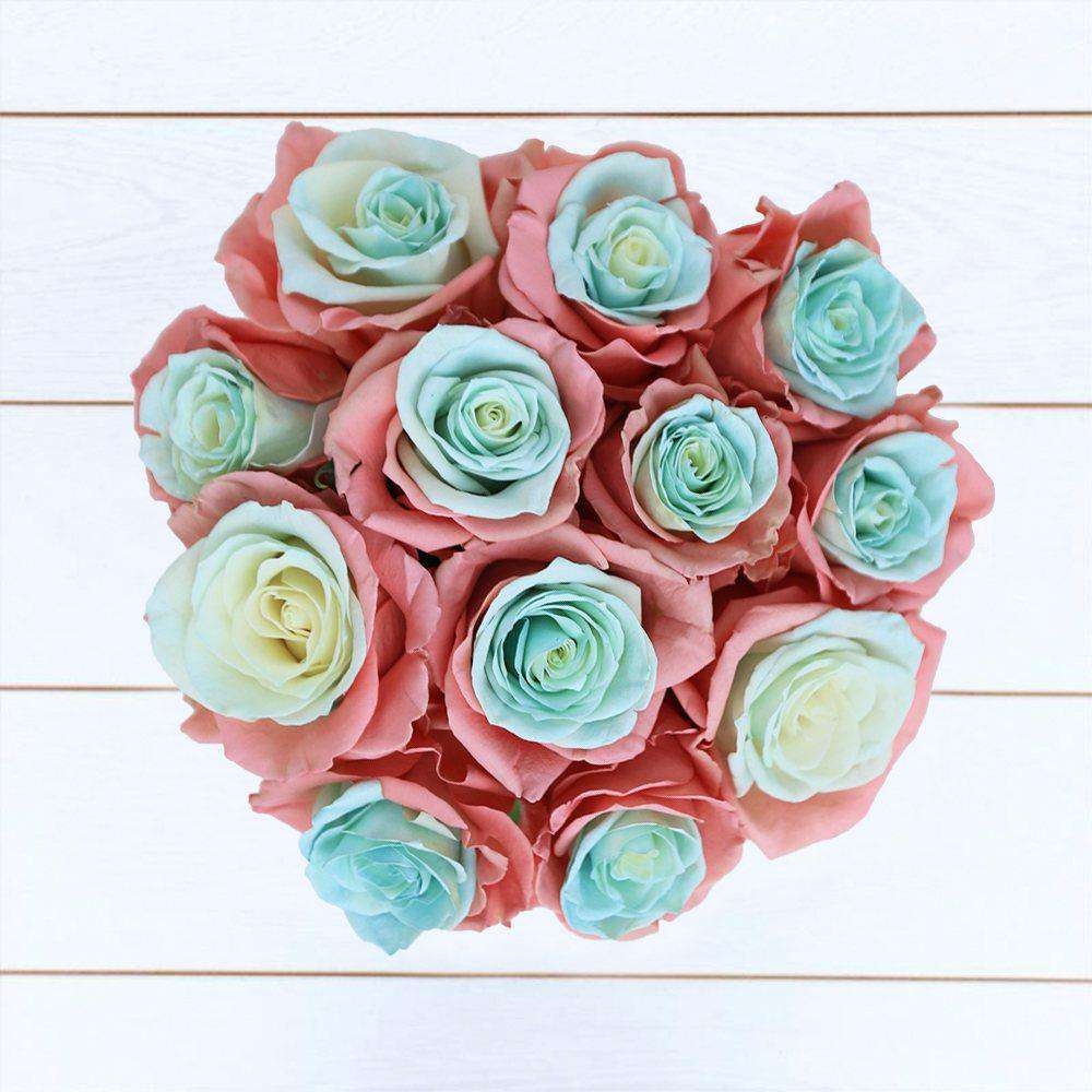 Pinky Promise Rose Bouquet 12st - Rosaholics