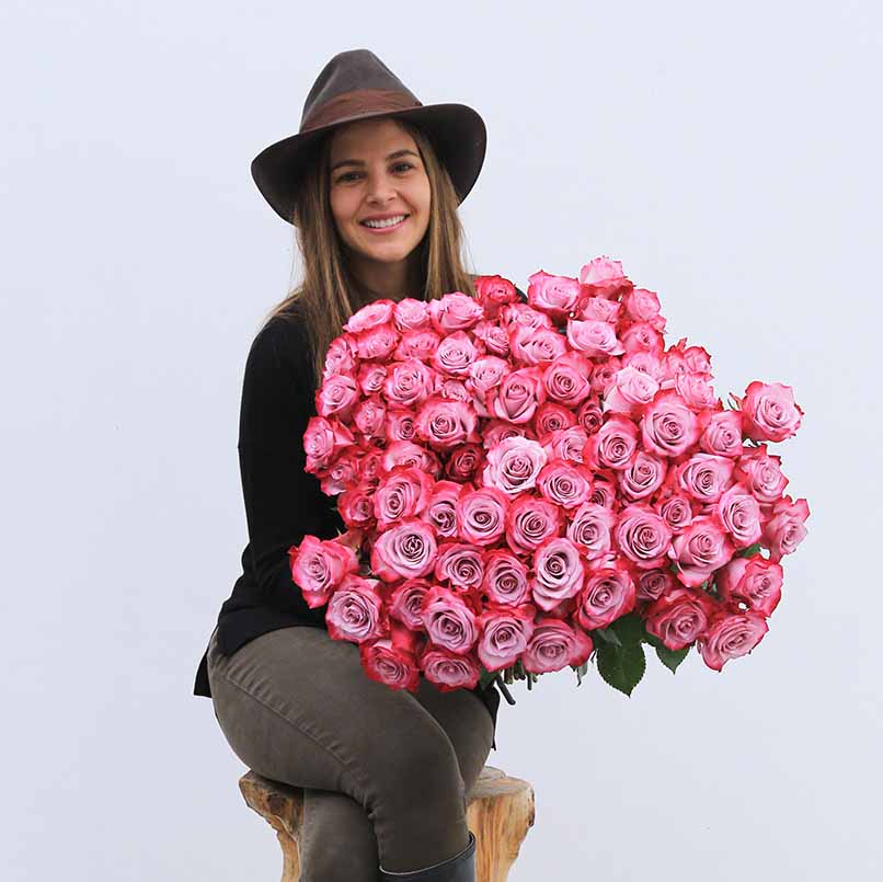 Purple Love Rose Bouquet Gift
