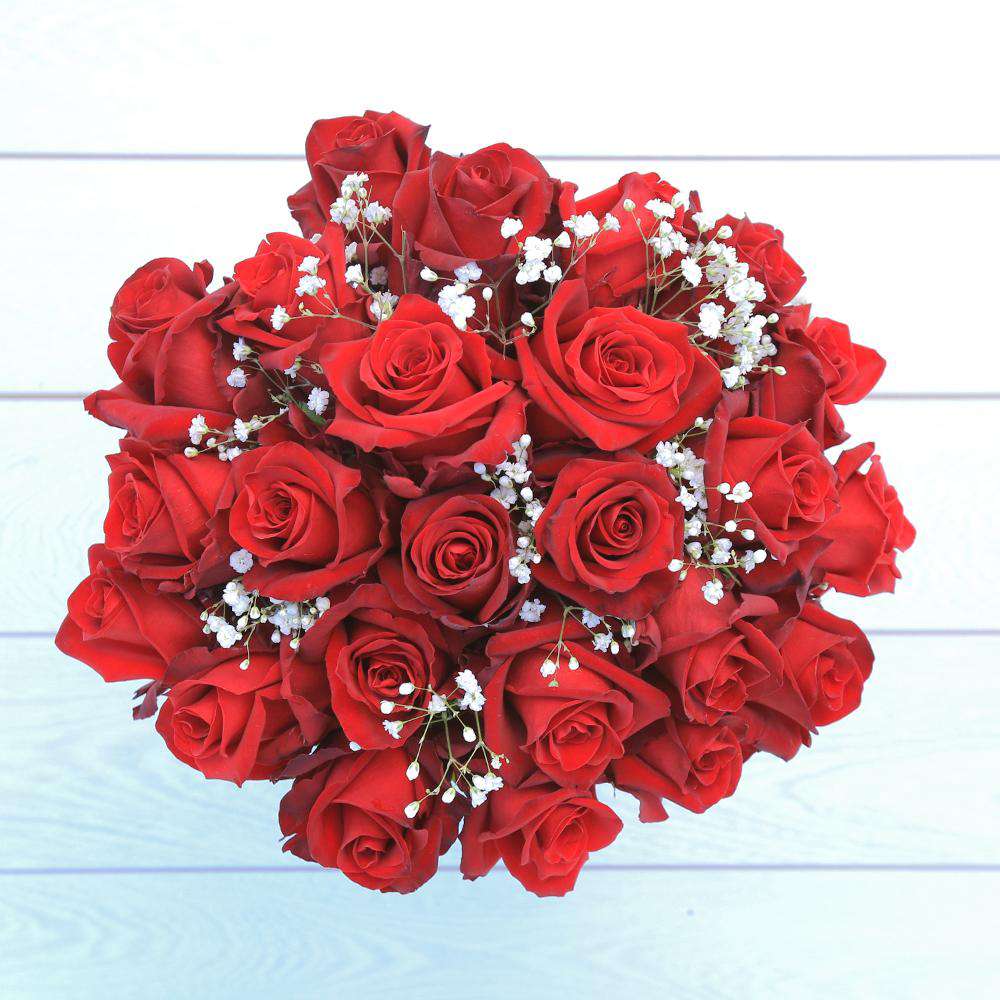 Red Hero Flower Bouquet 1 - Rosaholics