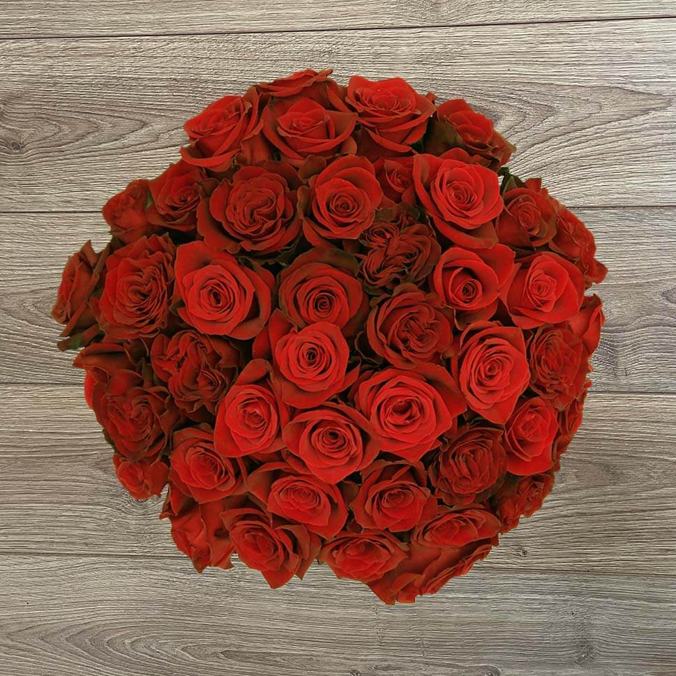 Red rose bouquet - Red Explosion