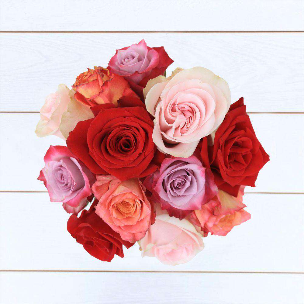 Romantic Rose Bouquet 12st - Rosaholics