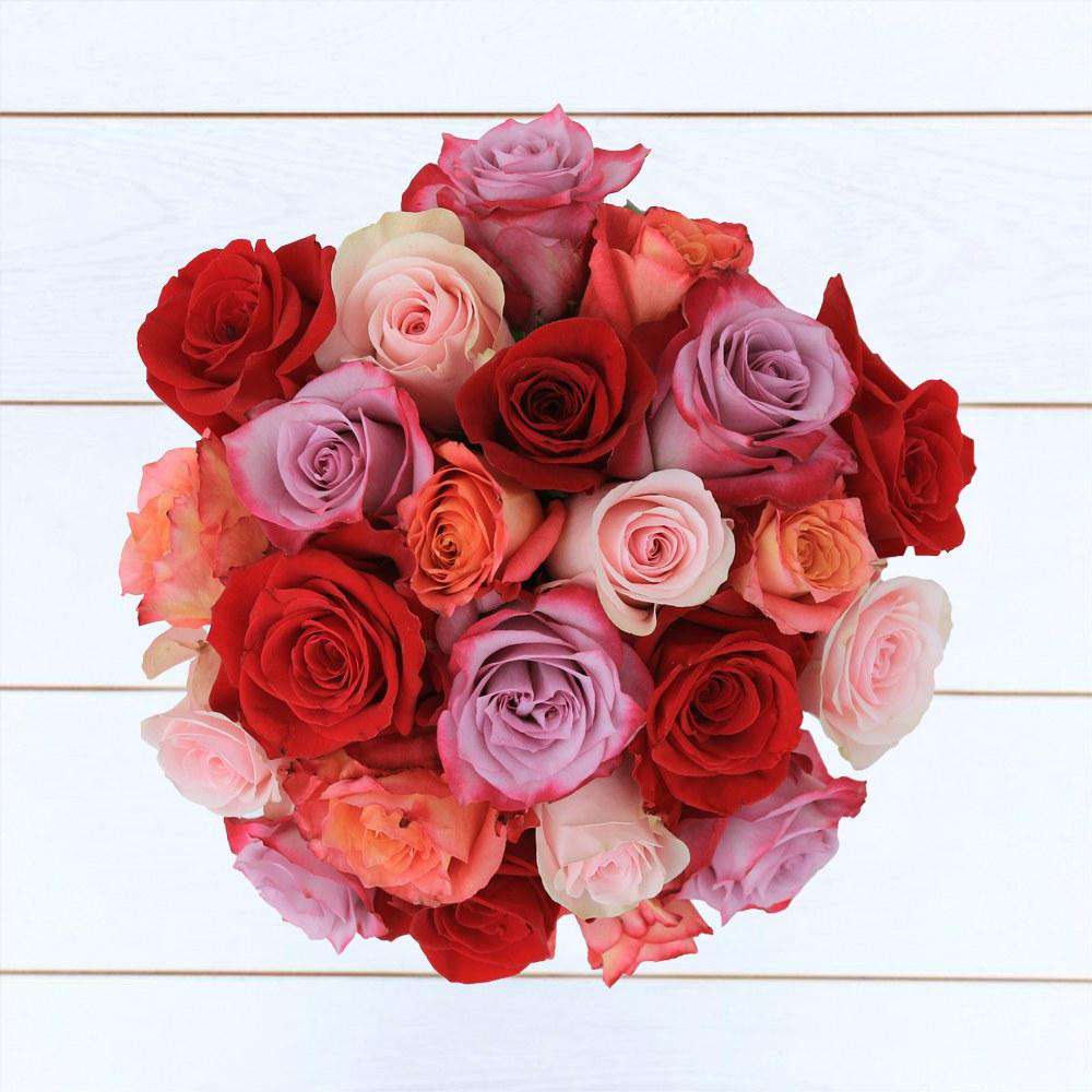 Romantic Rose Bouquet 24st - Rosaholics