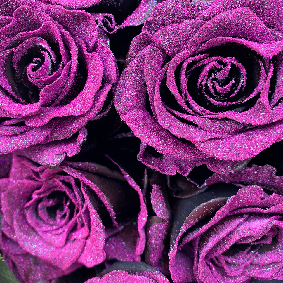 Close-up of Savage Bouquet by Rosaholics